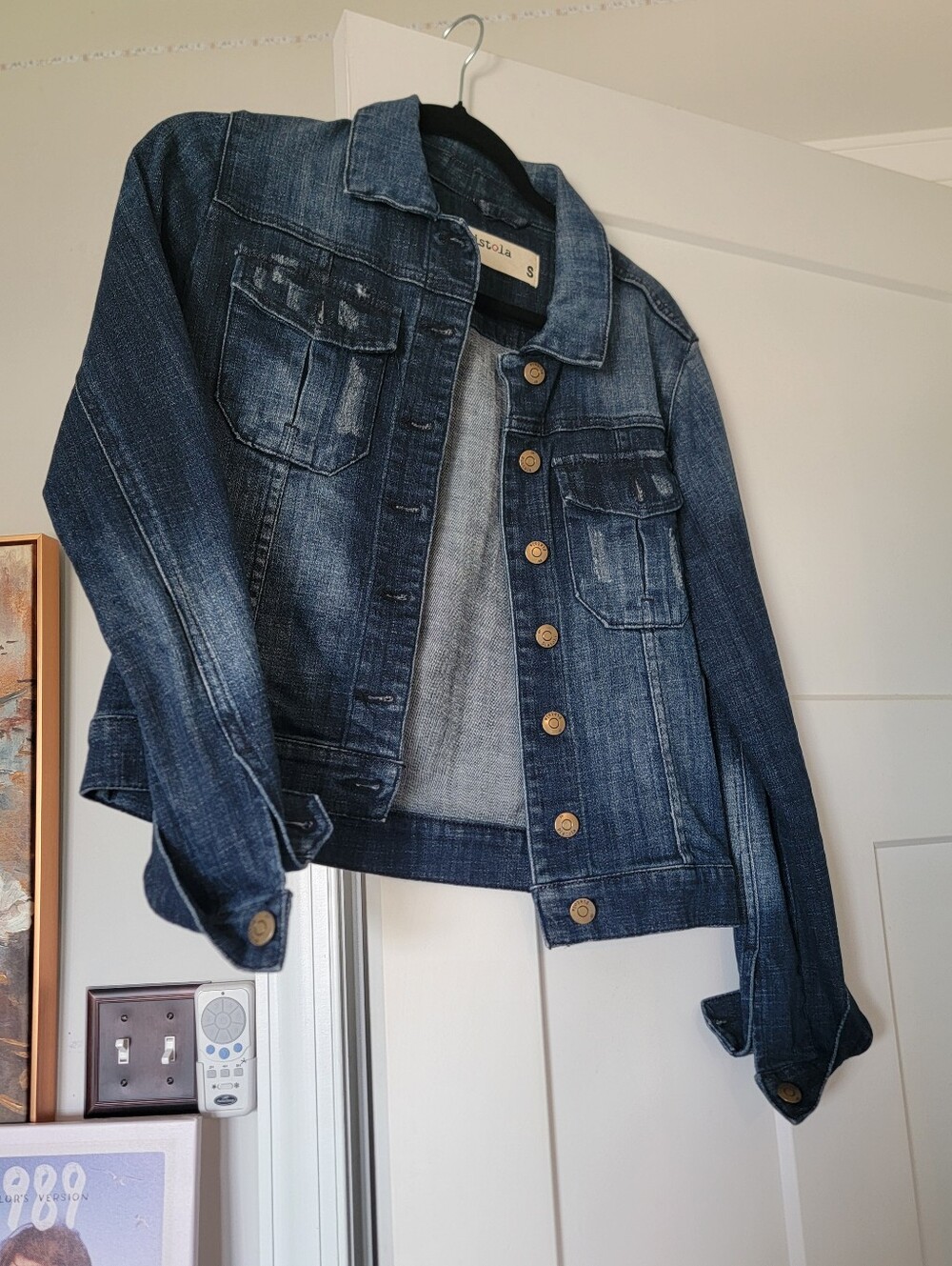 pistola Dark Indigo Washed Denim Jacket - Women